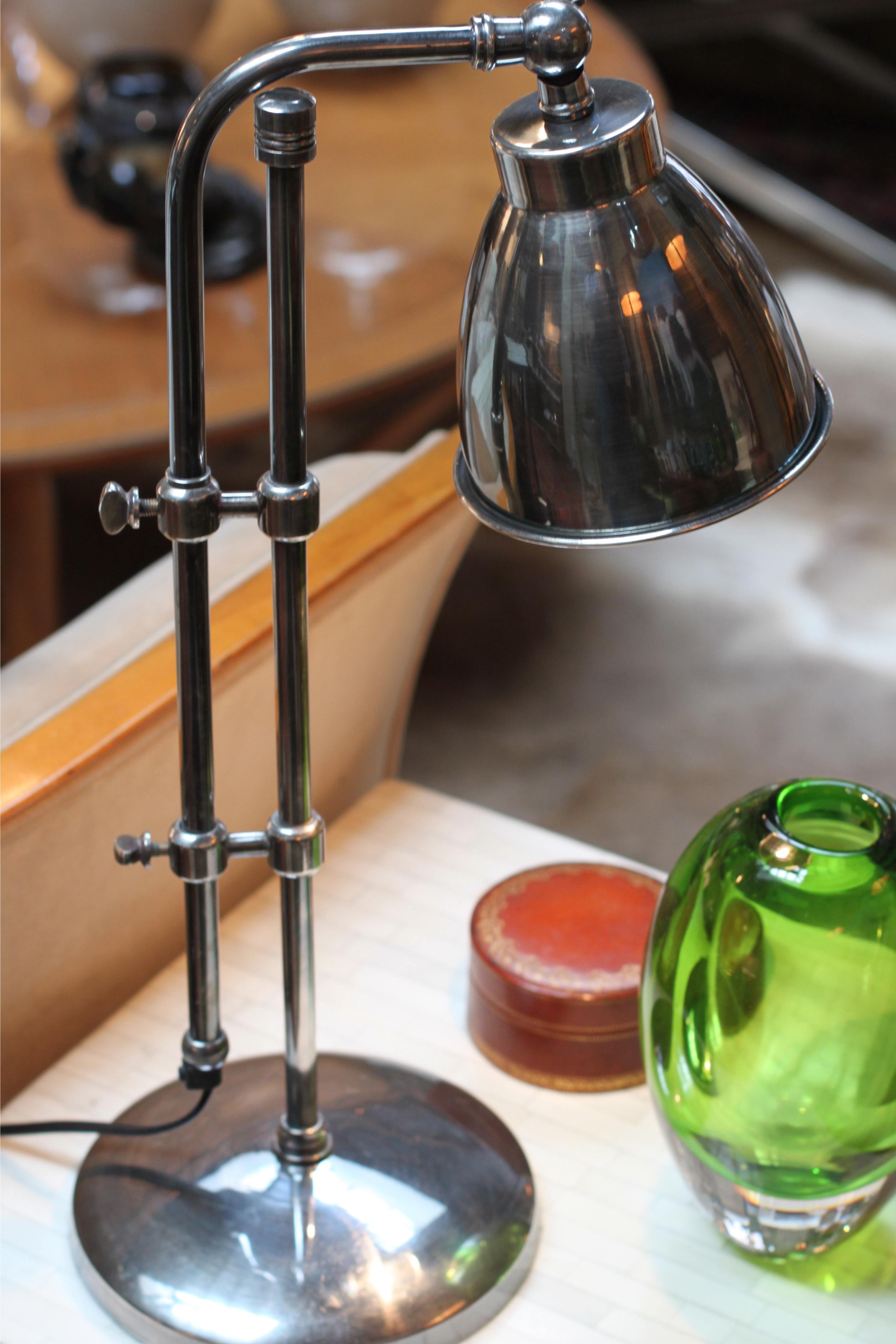 desk, lamp, vintage style, task lamp
